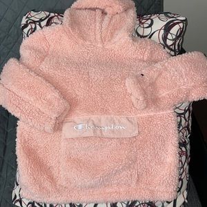 Oversized Champions teddy hoodie